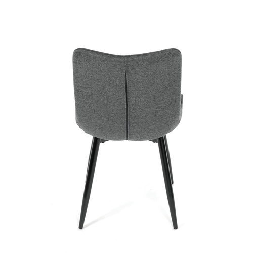 Jídelní židle, šedá, látka, HC-462 GREY2