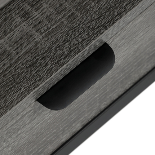 Konferenční stolek se zvedací deskou 100x50x48cm, mdf, šedý dub, CT-I1201 GREY