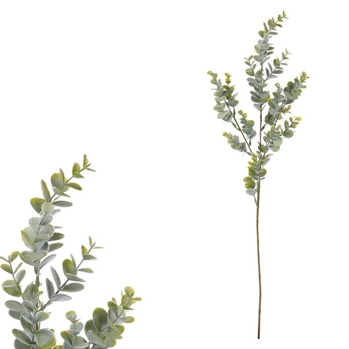 Eukalyptus - umělá větev, barva zelená