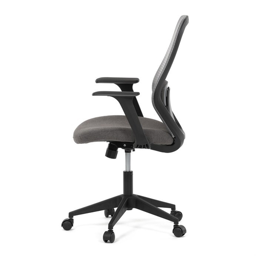 Kancelářská židle, houpací mechanismus, šedá síťovina, KA-V3149 GREY