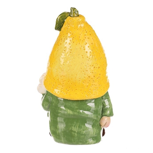 Trpaslík citrónový - keramická figurka, vel. M, barva žlutá