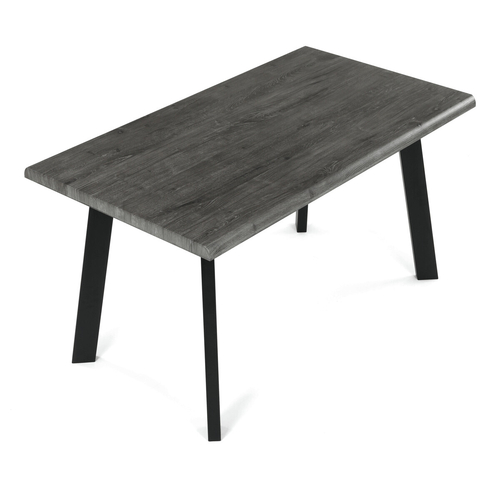 Jídelní stůl 140x80cm, mdf, šedý dub, HT-F4514 GREY