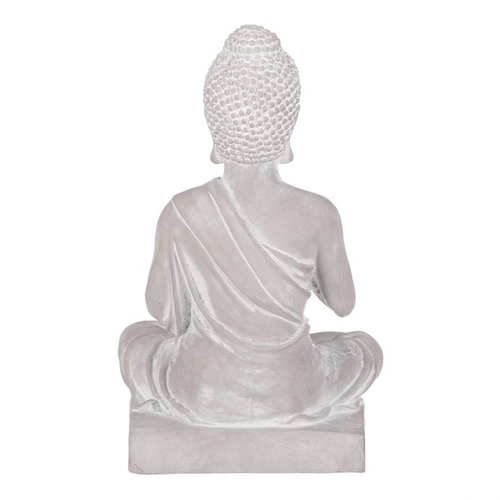 Buddha - betonová dekorace, barva šedá