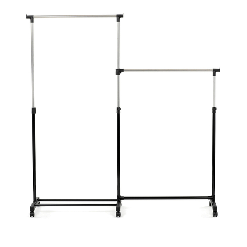 Stojan na šaty, plast, černá, GD-174 BK