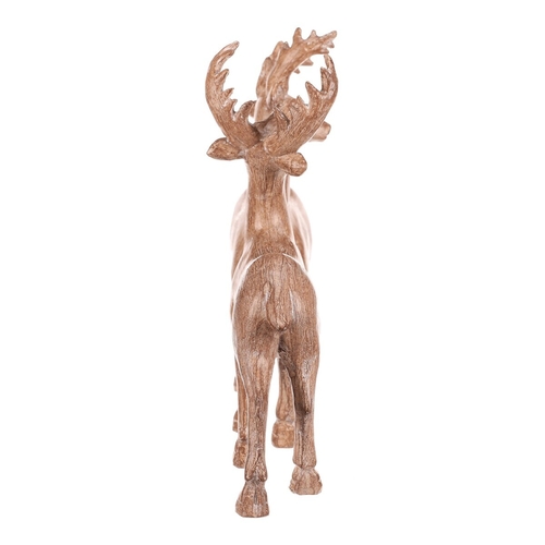 Jelen - 25 cm, polyresin, mix 2, imitace dřeva, cena za 1 ks