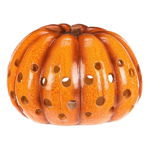 Dýně s otvory - magnesium, LED osvětlení, žlutá