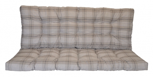 Polstr na zahradní houpačku 120 cm - látka Antik kostka
