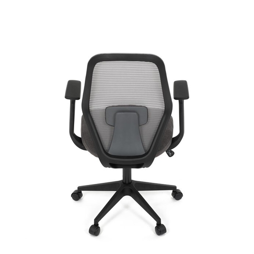 Kancelářská židle, houpací mechanismus, šedá síťovina, KA-V3149 GREY
