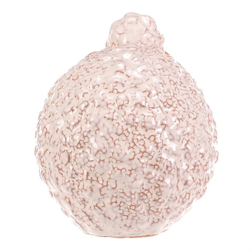 Ovečka - keramická figurka, vel. L, bílo-hnědá