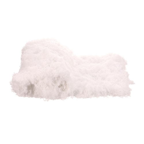 Mech - umělá přízdoba, bílá, rozměry 100 x 100 cm