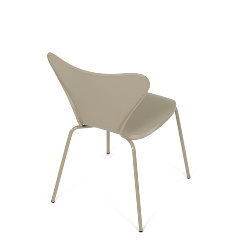 Jídelní židle, hnědá, plast, CT-X7034 CAP