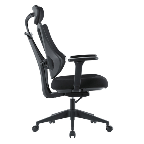 Kancelářská židle, synchronní mechanismus, černá síťovina, KA-H3245 BK