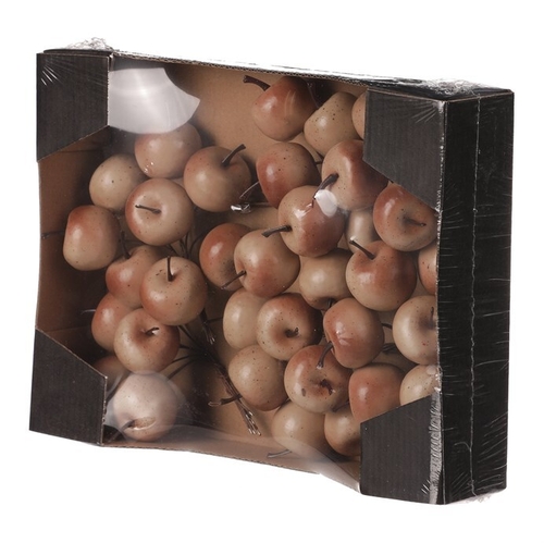 Jablíčka na drátku - béžová, cena za balení (36 ks)