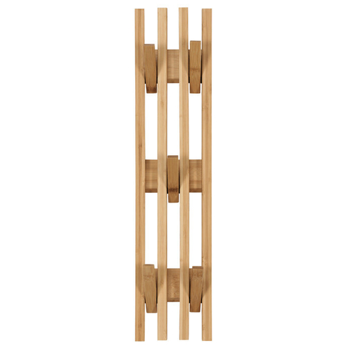 Věšák, bambus, přírodní, DR-B023 NAT