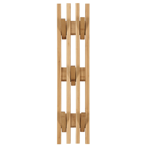 Věšák, bambus, přírodní, DR-B023 NAT