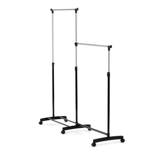 Stojan na šaty, plast, černá, GD-174 BK