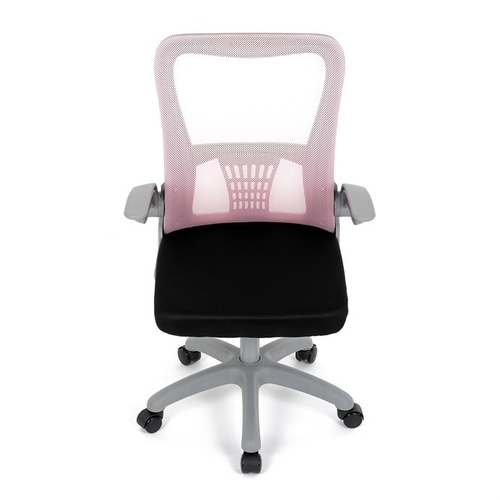 Dětská židle, výškově nastavitelná, růžová síťovina, KA-K2008 PINK