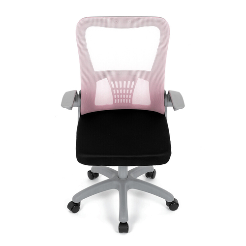 Dětská židle, výškově nastavitelná, růžová síťovina, KA-K2008 PINK