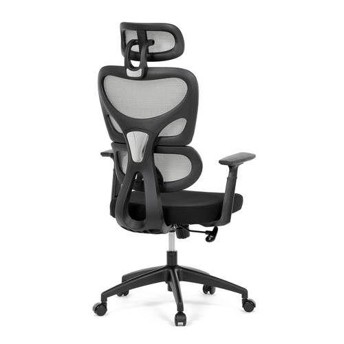 Kancelářská židle, houpací mechanismus, šedá, KA-K2080 GREY