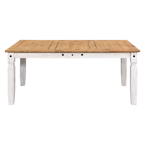 Jídelní stůl 178x92 CORONA bílý vosk