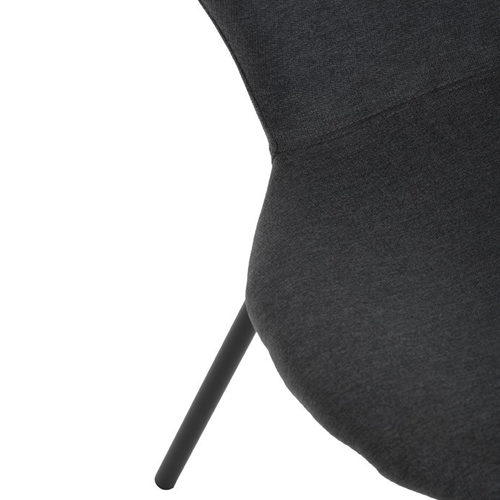 Jídelní židle, šedá, látka, CT-S8010 GREY2