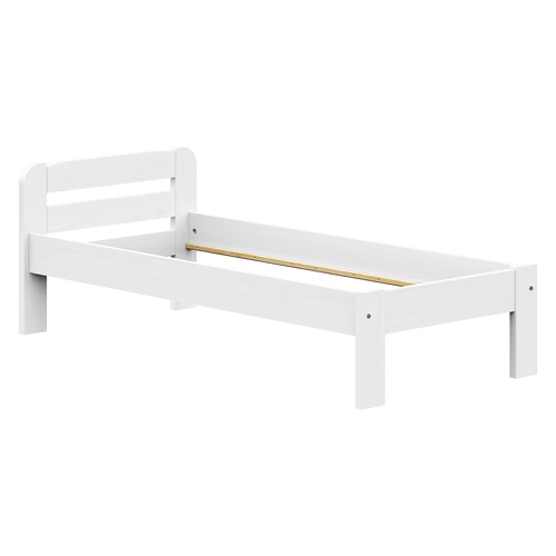 Jednolůžko MAX 2 - 90x200 bílý lak