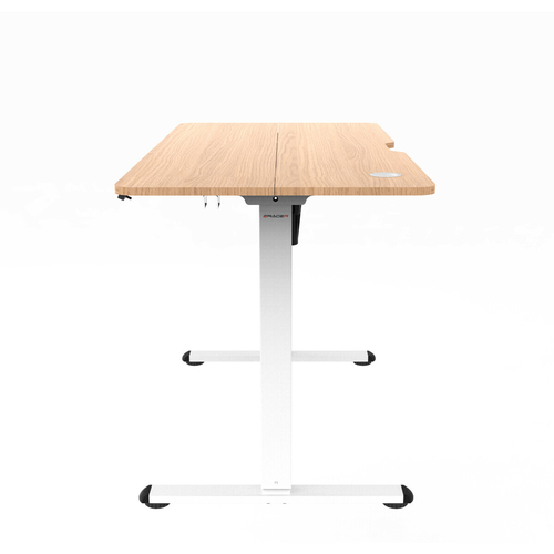 Ergonomický stůl s plynulou regulací výšky 120x60cm, melamin, dub, LT-H2210 OAK