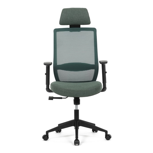 Kancelářská židle, synchronní mechanismus, zelená síťovina, KA-V3329 GRN