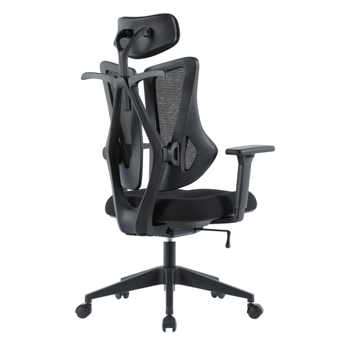 Kancelářská židle, synchronní mechanismus, černá síťovina, KA-H3245 BK