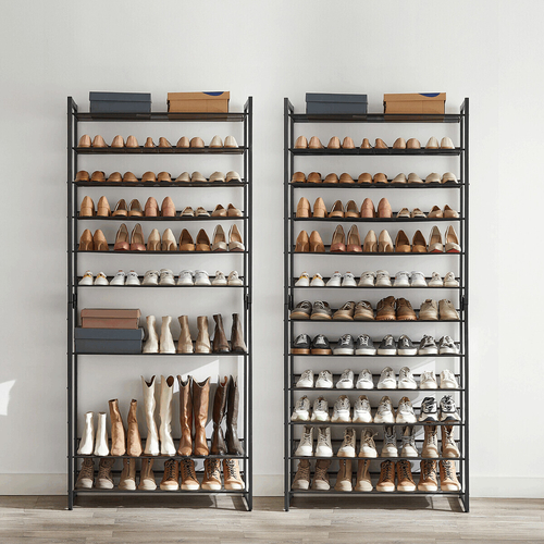 Botník, kov, černá, ABO-E1112 WT