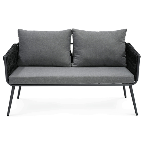 Zahradní sestava, kov, šedá, AZS-1604 GREY