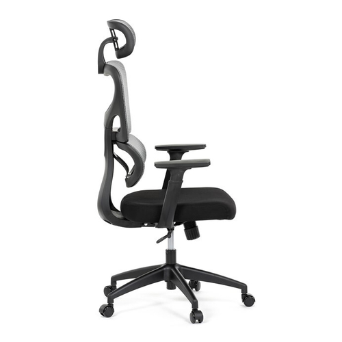 Kancelářská židle, houpací mechanismus, šedá, KA-K2080 GREY