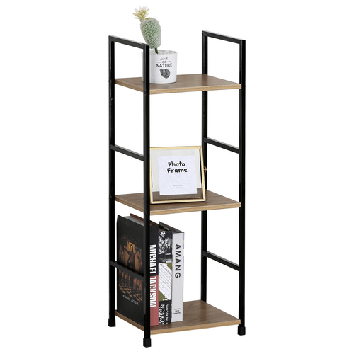Regál, mdf, hnědá, GD-213 OAK