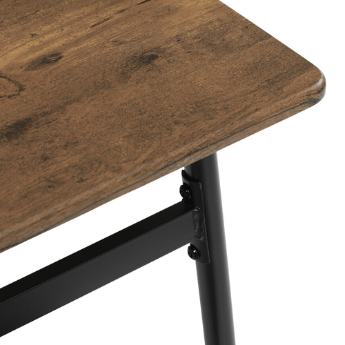 Jídelní set s 4 židlemi, 110x70x76cm, mdf, old wood, AUT-O2155 OLW