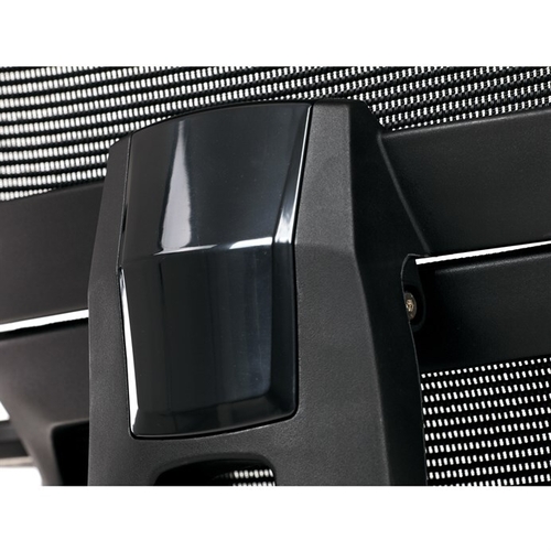 Kancelářská židle, houpací mechanismus, červená síťovina, KA-B1025 BOR