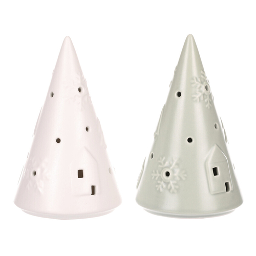 Kužel porcelánový - LED osvětl., mix 2 barev, cena za 1 ks