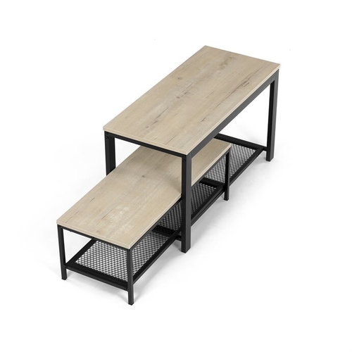 Botník, mdf, přírodní, ABO-W2124 SON