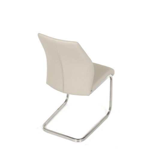 Jídelní židle, krémová, ekokůže, DCL-D1277 CRM
