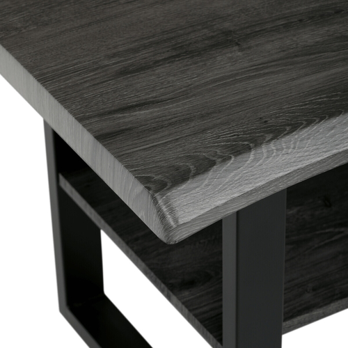 Konferenční stolek 120x60x55cm, mdf, šedý dub, CT-F4212 GREY