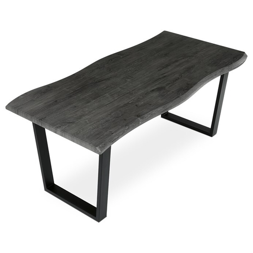 Jídelní stůl 180x90cm, mdf, šedý dub, HT-F4218 GREY