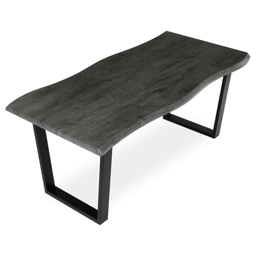 Jídelní stůl 180x90cm, mdf, šedý dub, HT-F4218 GREY