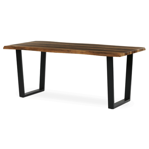 Jídelní stůl 180x90cm, mdf, old wood, HT-F4218 OLW