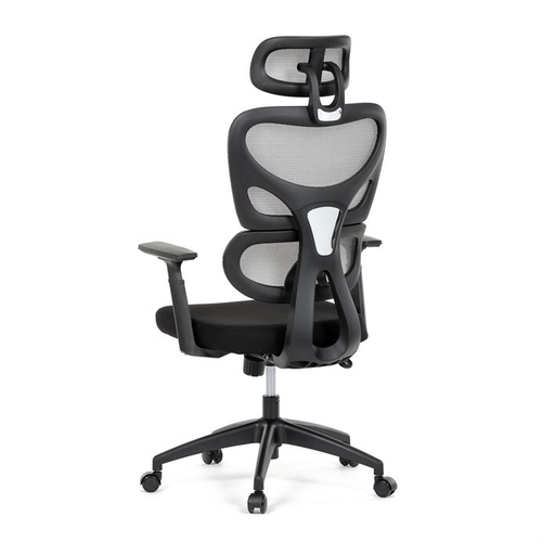 Kancelářská židle, houpací mechanismus, šedá, KA-K2080 GREY