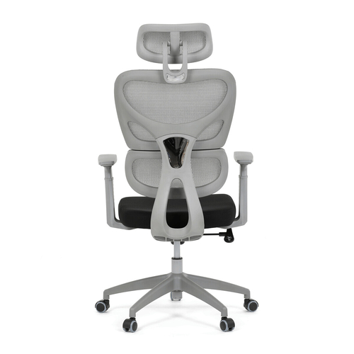 Kancelářská židle, houpací mechanismus, šedá, KA-K2081 GREY