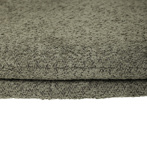 Jídelní židle, zelená, látka bouclé, DCL-W1174 GRN2