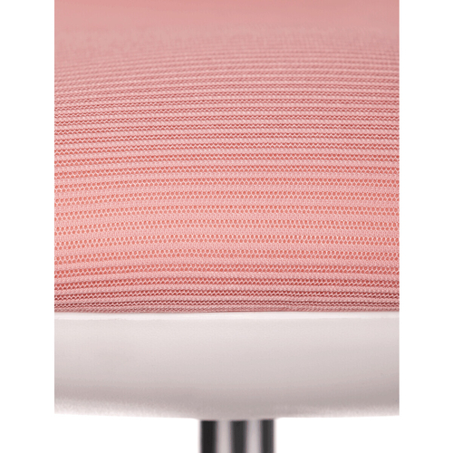 Dětská židle, výškově nastavitelná, růžová síťovina, KA-C806 PINK