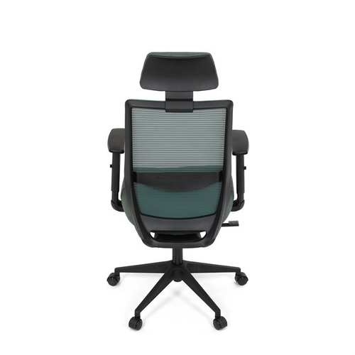 Kancelářská židle, synchronní mechanismus, zelená síťovina, KA-V3329 GRN