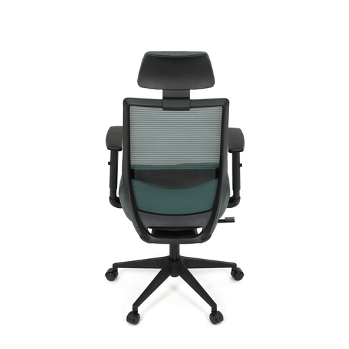 Kancelářská židle, synchronní mechanismus, zelená síťovina, KA-V3329 GRN