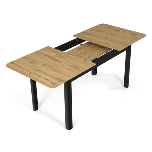 Jídelní stůl rozkládací 140-180x80cm, mdf, divoký dub, AT-3001 OAK