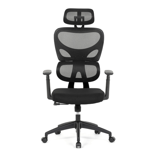 Kancelářská židle, houpací mechanismus, černá, KA-K2080 BK